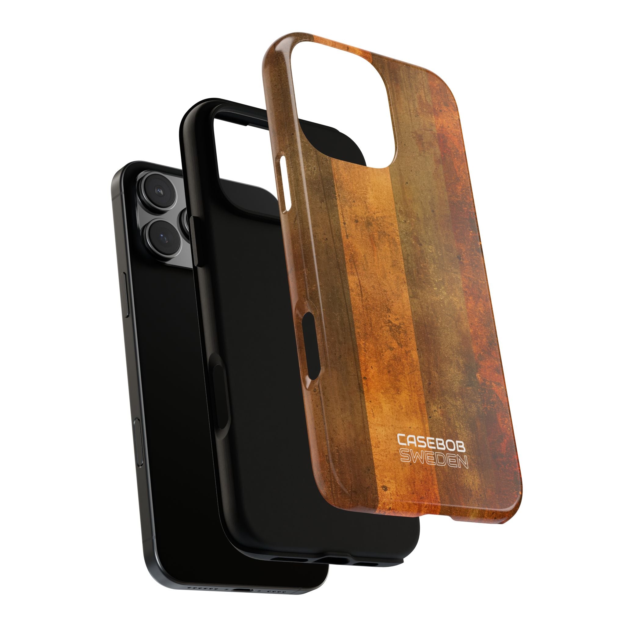 Rustic Striped Texture iPhone 16 - Tough