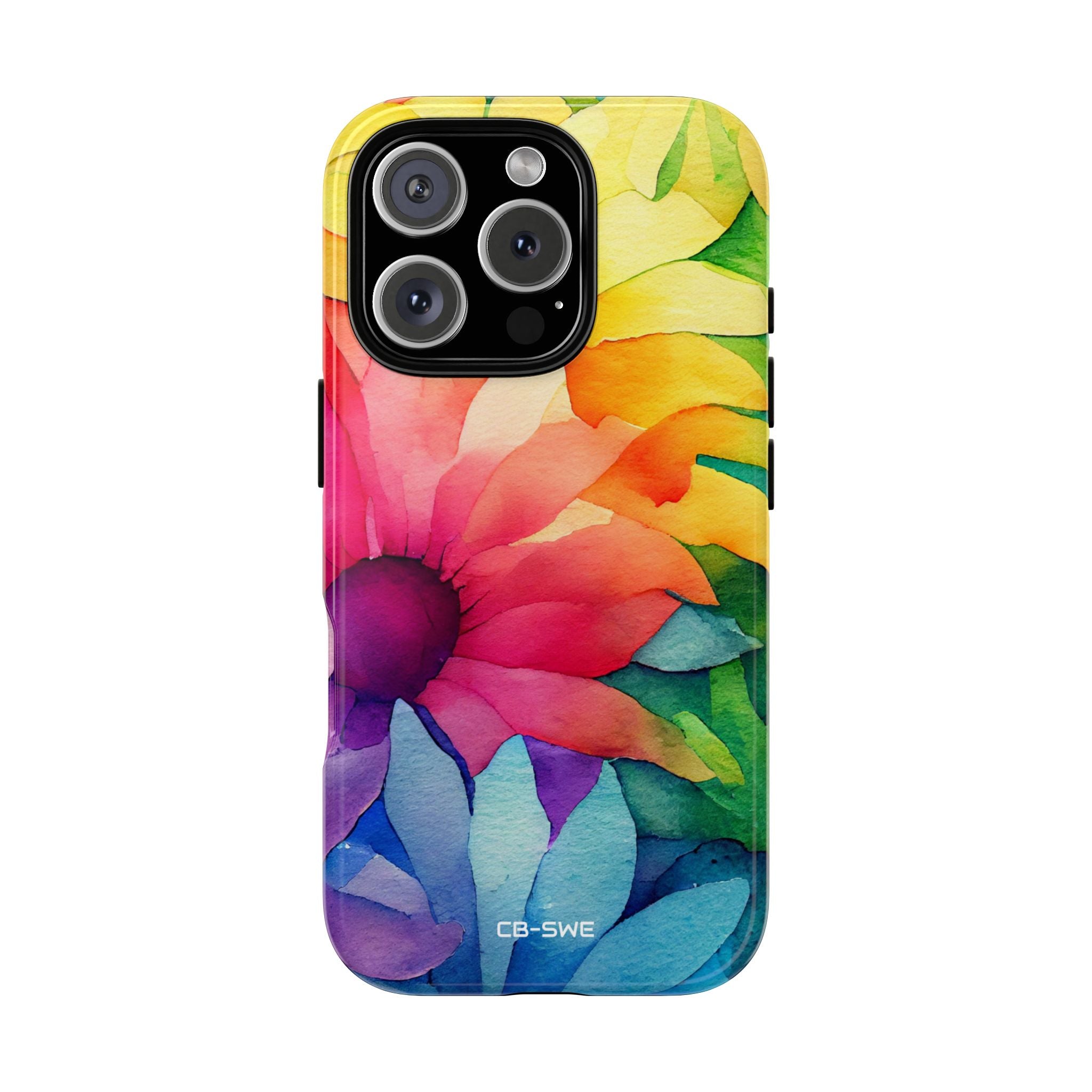 Vibrant Floral Symphony - iPhone Case