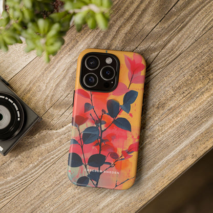 Vivid Floral Harmony iPhone 16 - Tough Phone Case