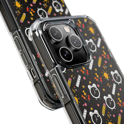 Bright Pencils Twirl iPhone Case - Impact