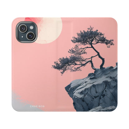 Windswept Cliff - iPhone 15 Case - Wallet