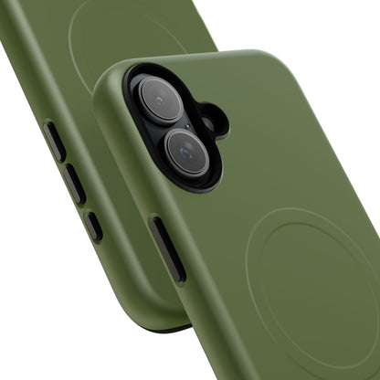 Dark Olive Green iPhone 16  Tough+ Phone Case