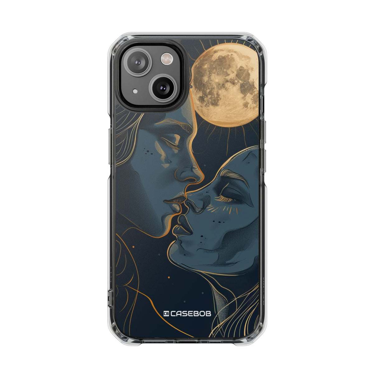 Mystical Embrace - Phone Case for iPhone (Clear Impact - Magnetic)