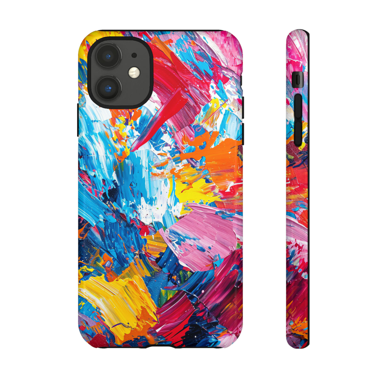 Painterly Spectrum Charm - Protective Phone Case