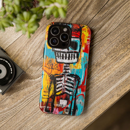 Skeleton Riot iPhone 16 Pro Max Case - Tough