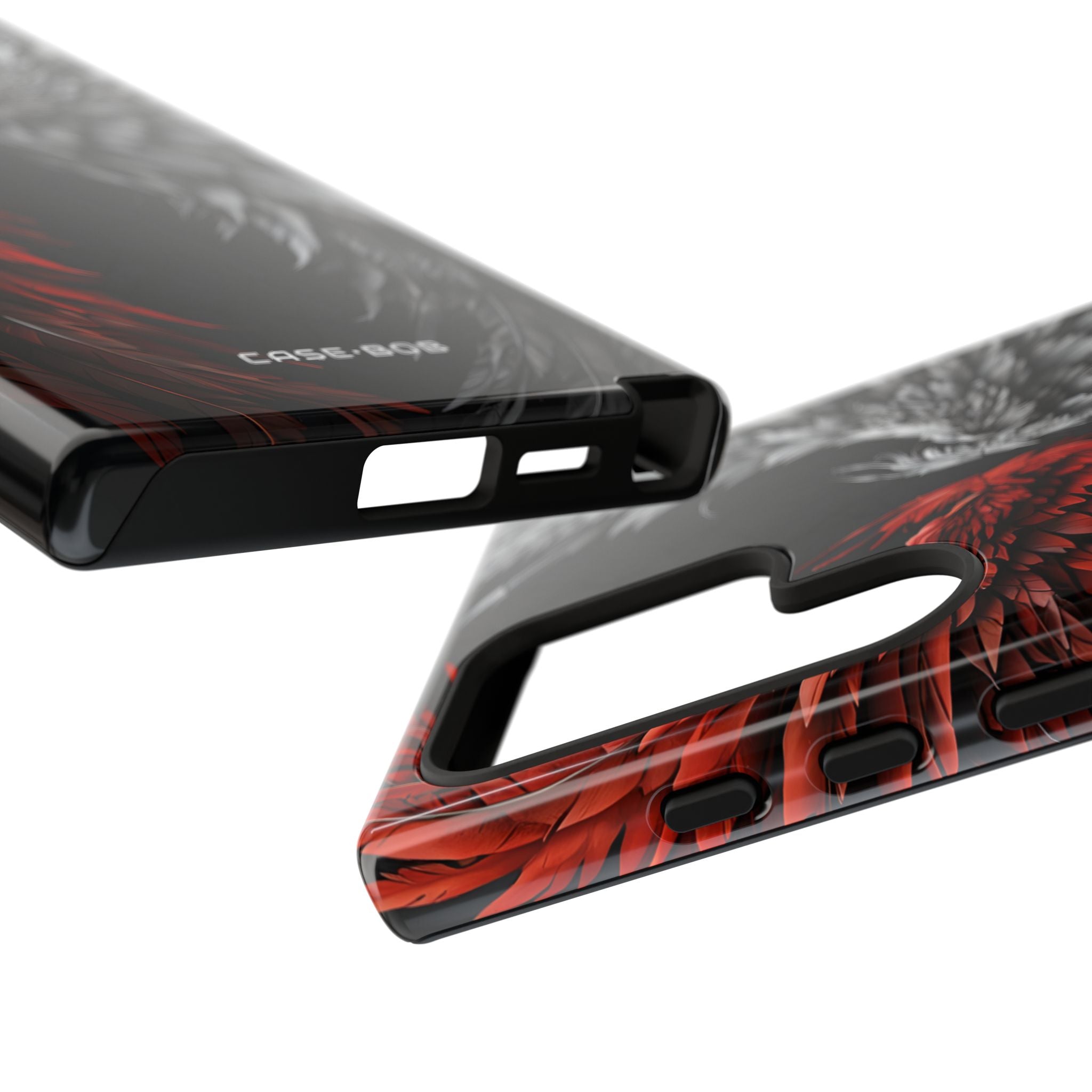 Crimson White Wings Samsung S24 Ultra Case - Tough