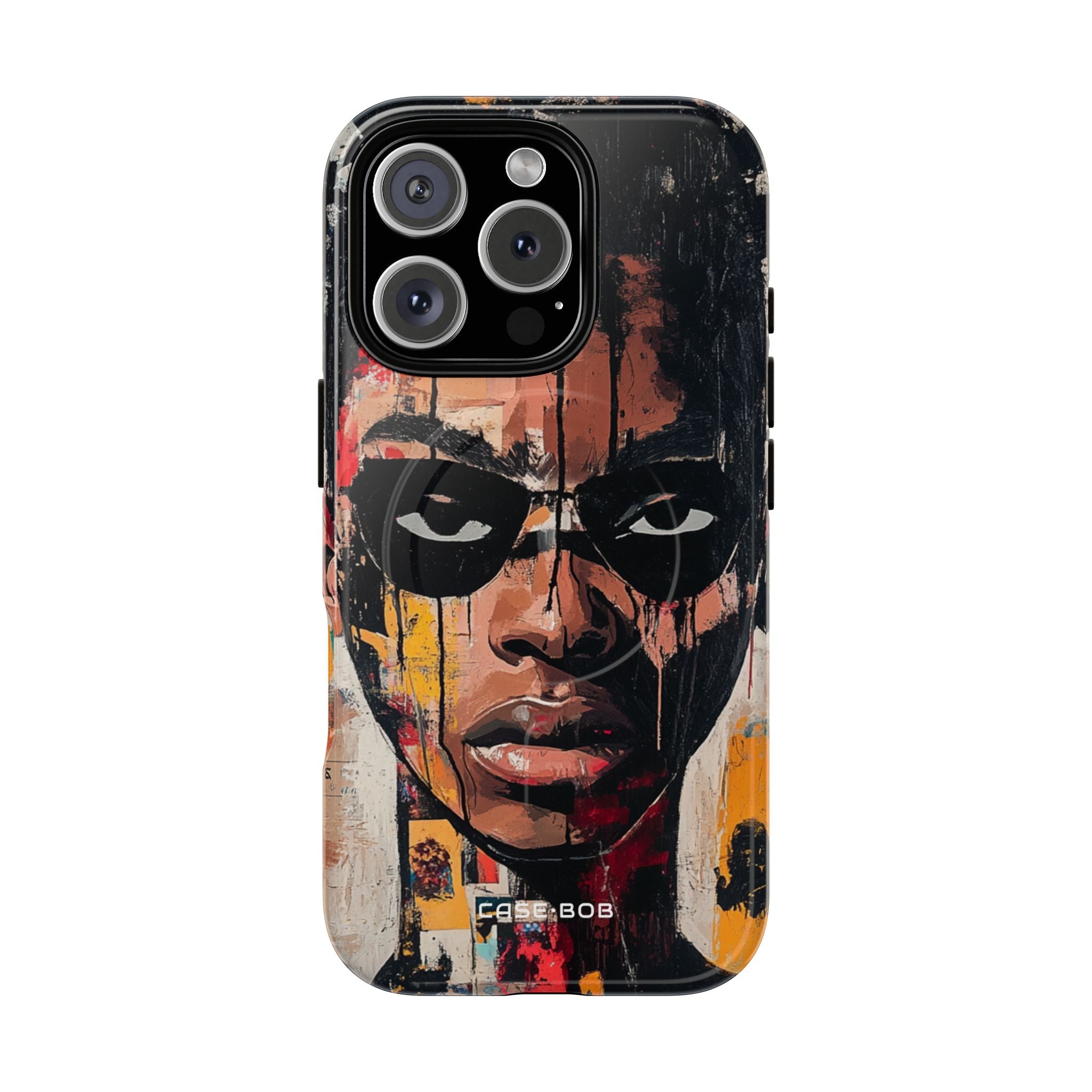 Masked Portrait Drips iPhone 16 Pro Case - Tough+