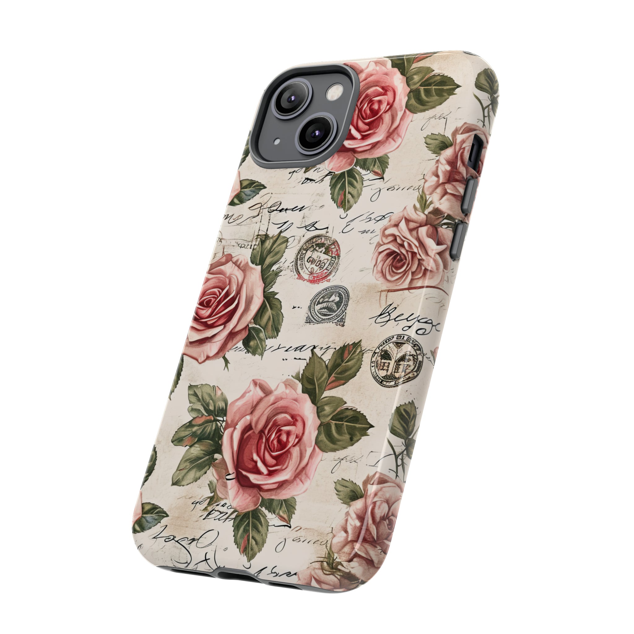 Roses & Love Letters - Protective Phone Case