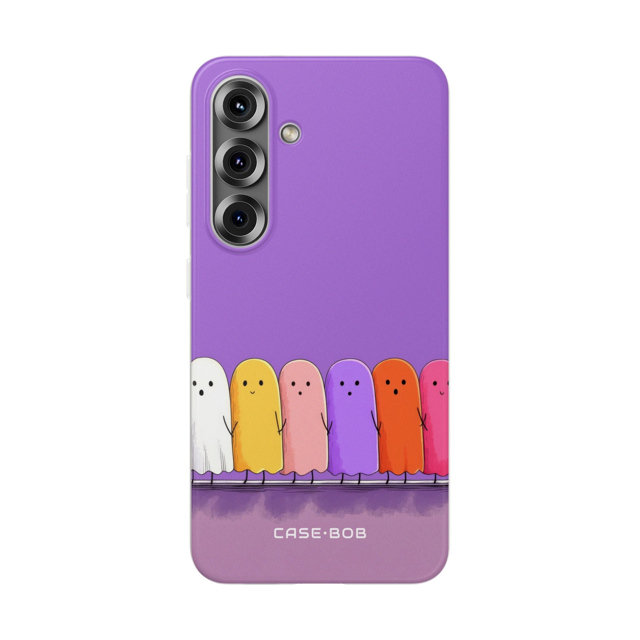 Colorful Ghosts Samsung S25 Plus Case - Soft