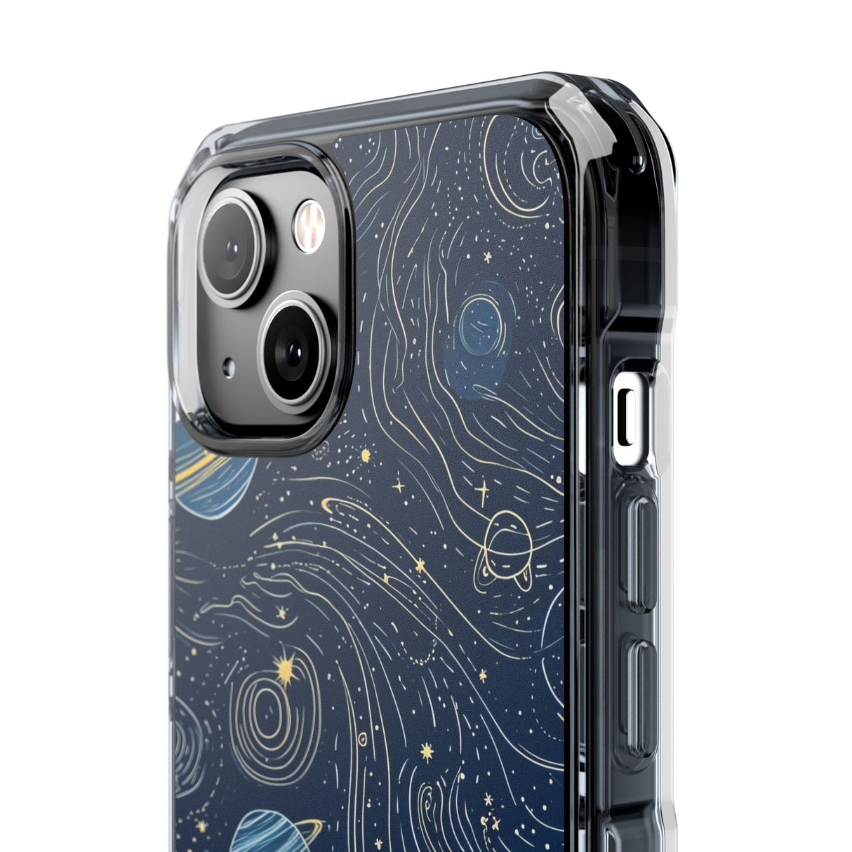 Cosmic Whimsy – Handyhülle für iPhone (Clear Impact – Magnetisch)