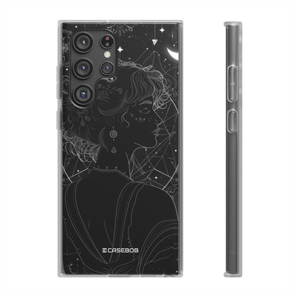 Mystic Starlit Serenity | Flexible Phone Case for Samsung Galaxy