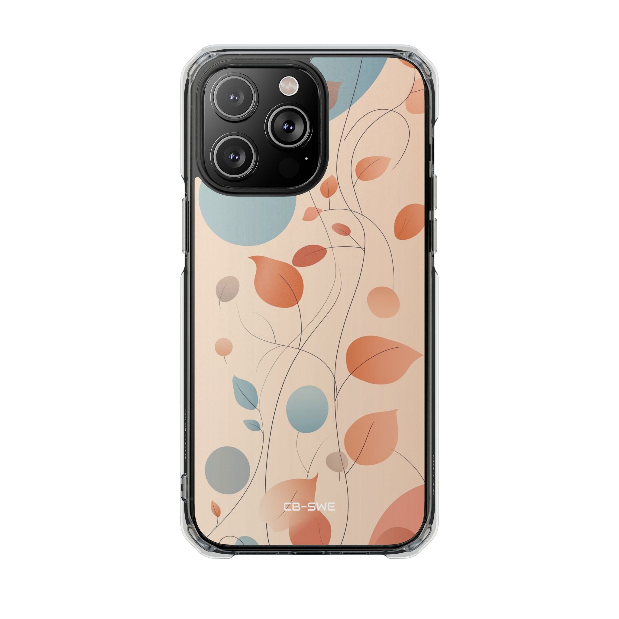 Gentle Leaves Drift iPhone Case - Impact