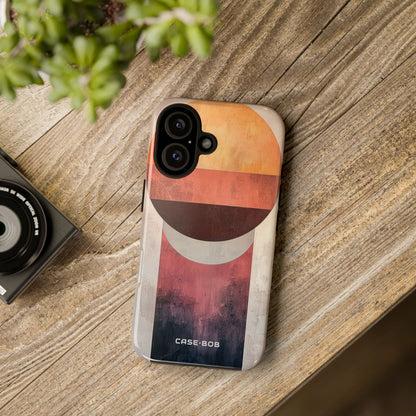 Sunset Orb iPhone 16 Pro Case - Tough