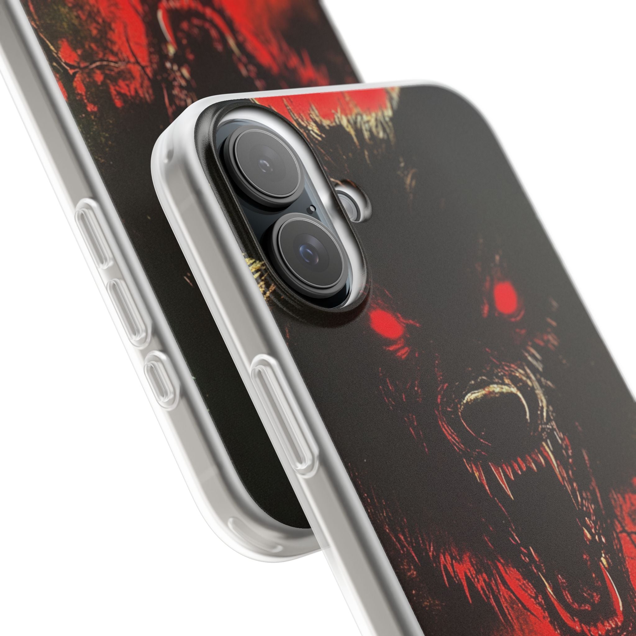 Bloodmoon Wolf's Lament iPhone 16 - Flexi Phone Case