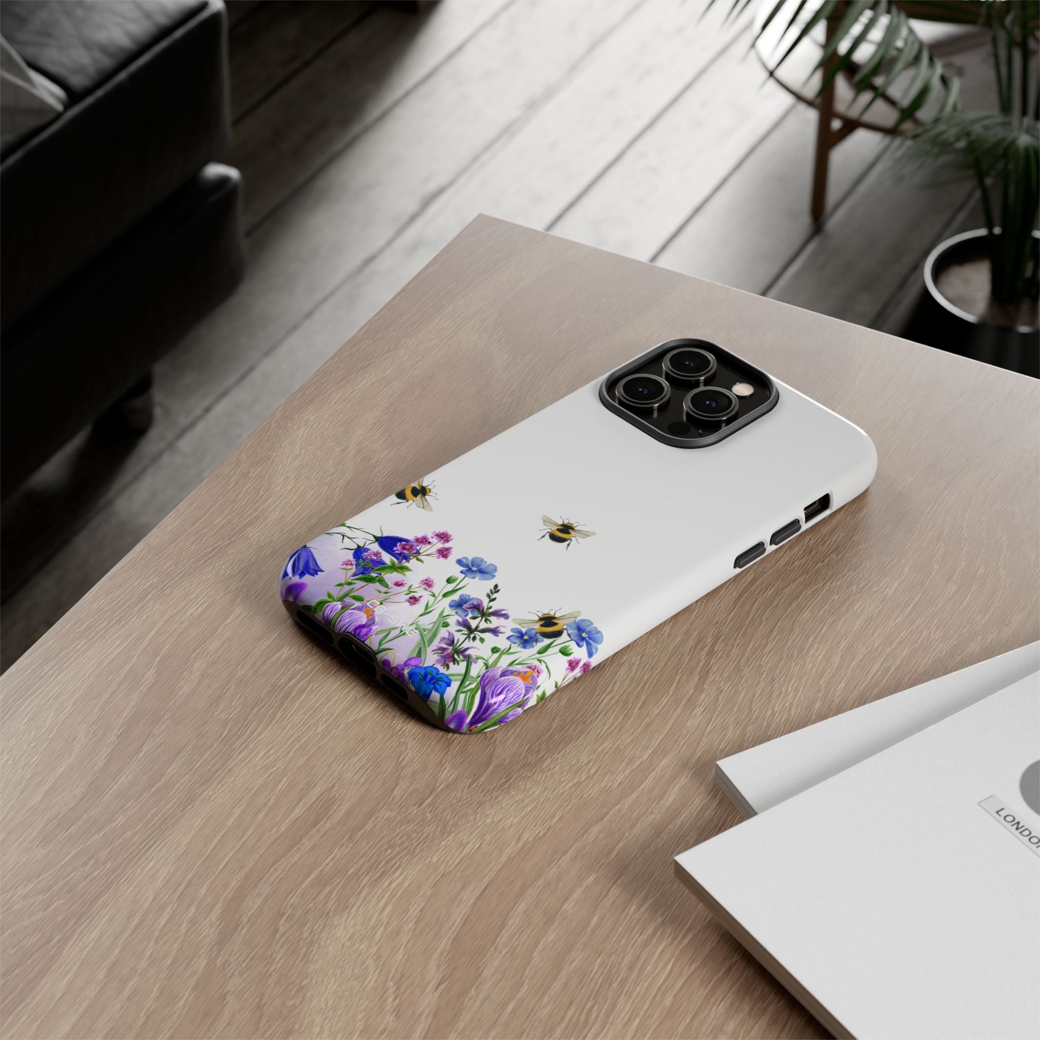 Blossoming Garden Buzz - iPhone Case