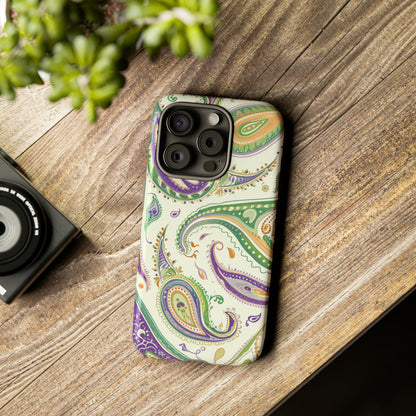 Paisley Pastel Elegance - Protective Phone Case