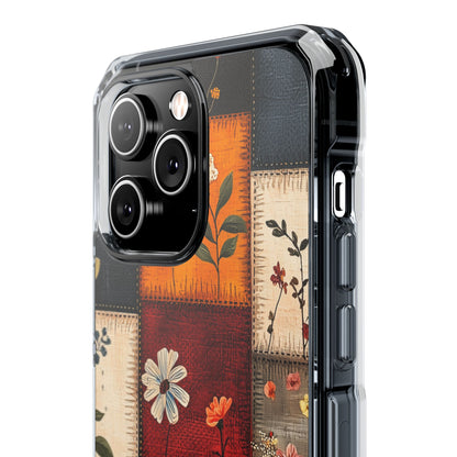 Patchwork Blooms iPhone 14 Pro Max Case - Impact