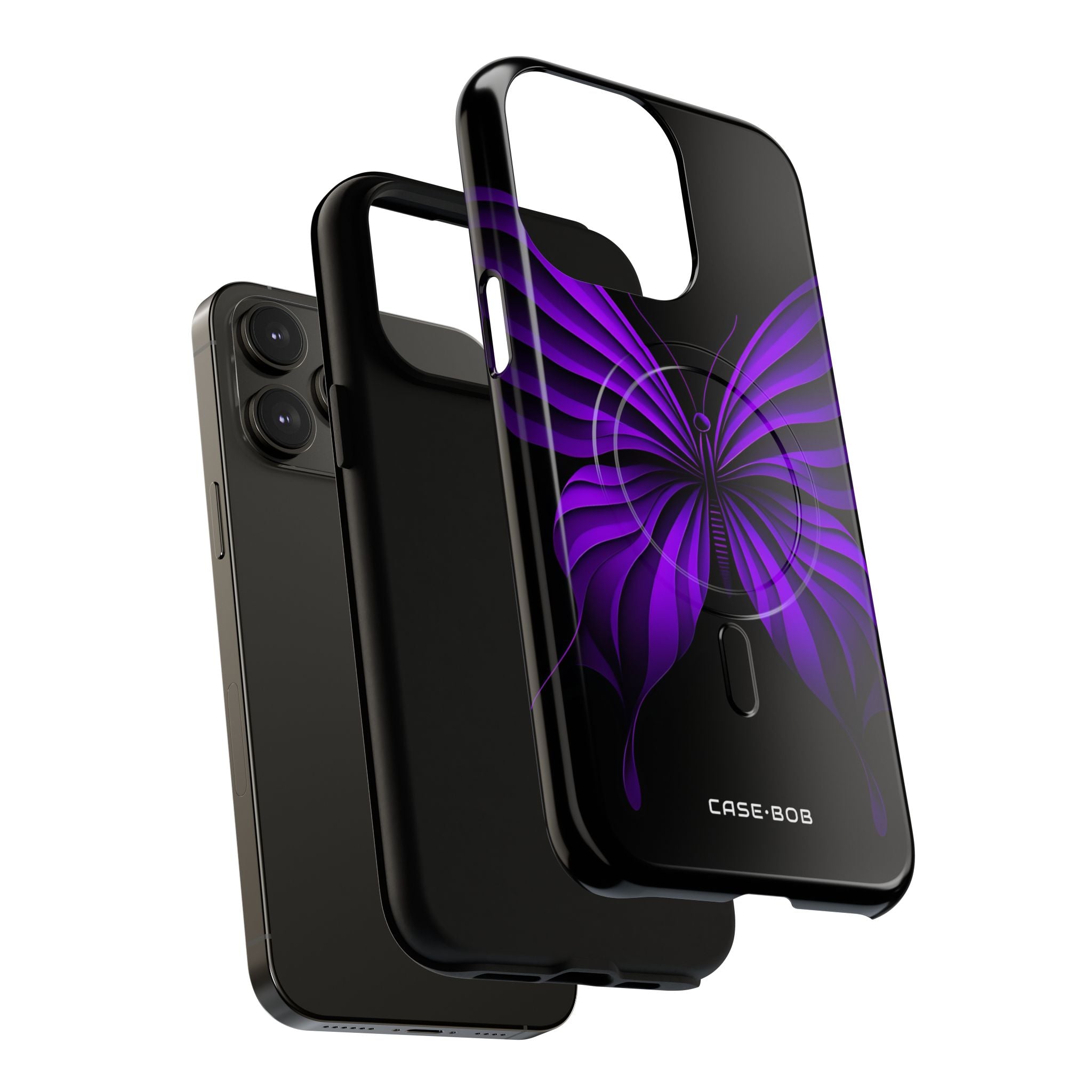 Violet Monarch iPhone 14 Pro Max Case - Tough+