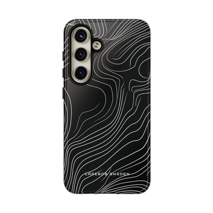 Contour Waveform Flow Samsung S24 - Tough Phone Case