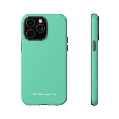 Medium Aquamarine iPhone 14 - Tough Phone Case