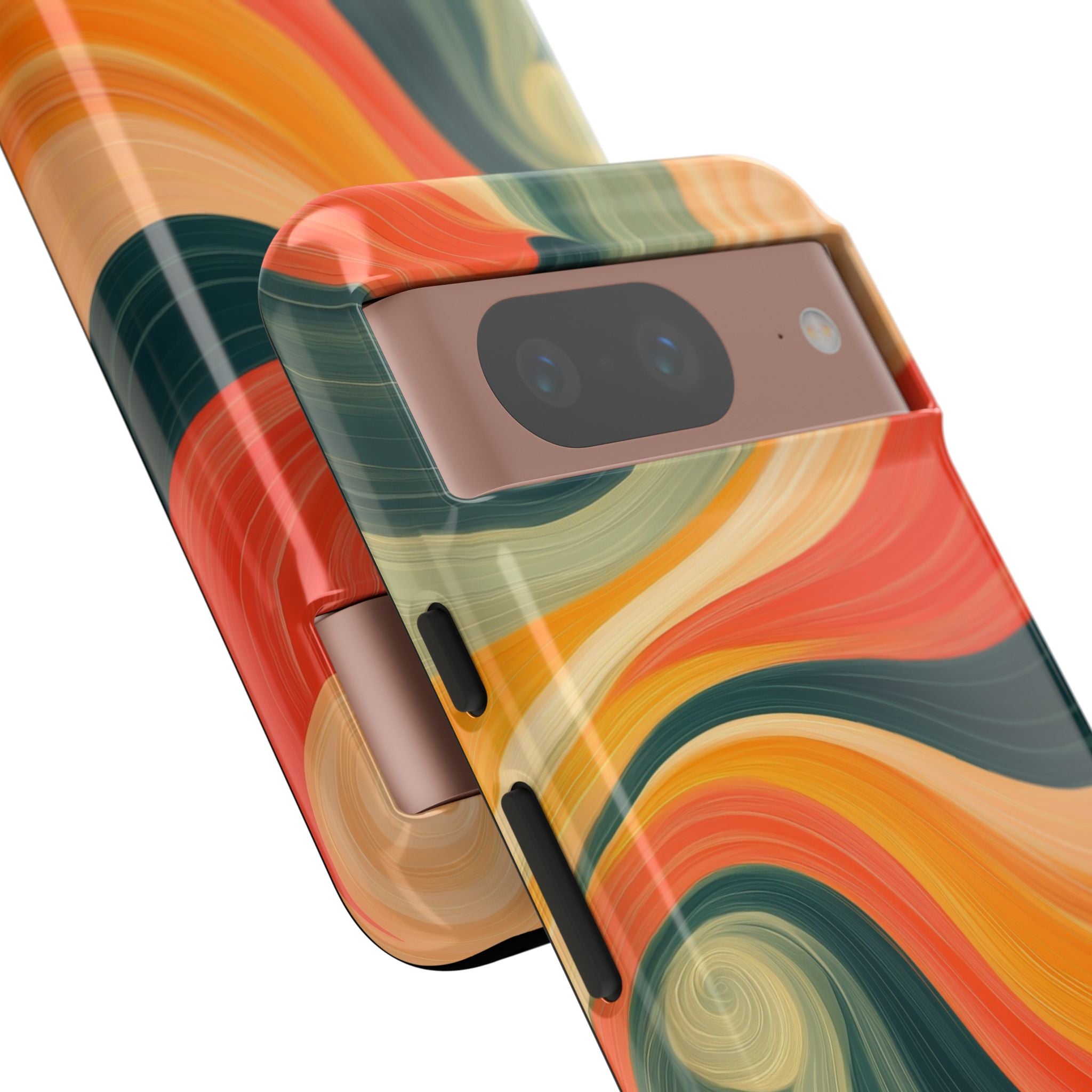 Swirling Ember Google Pixel 8 Case - Tough