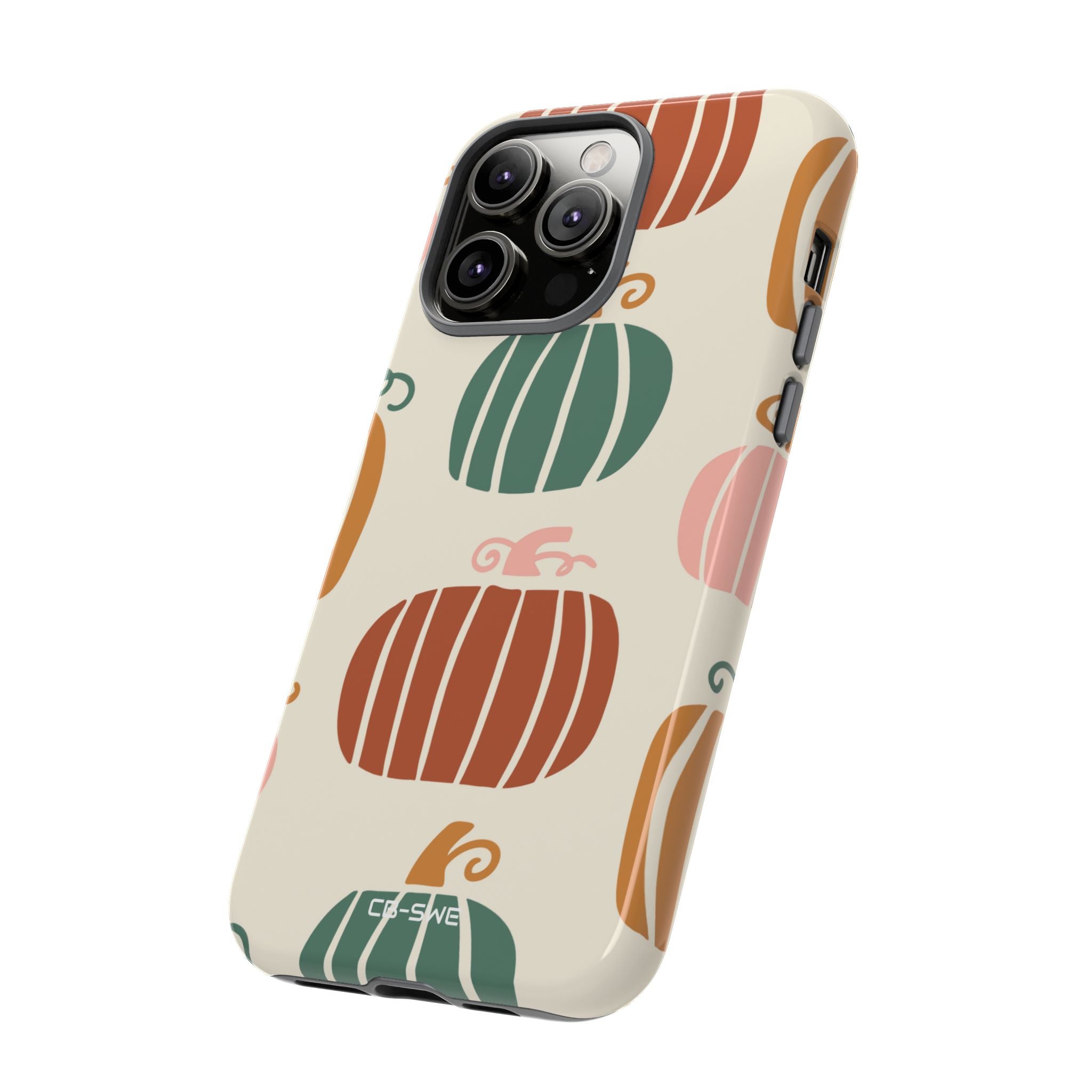 Whimsical Pumpkin Harmony - iPhone Case