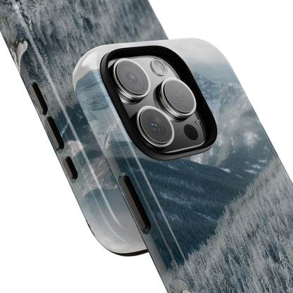 Snow Covers Peaks - iPhone Case