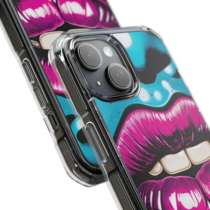 Vivid Lips Contrast iPhone Case - Impact