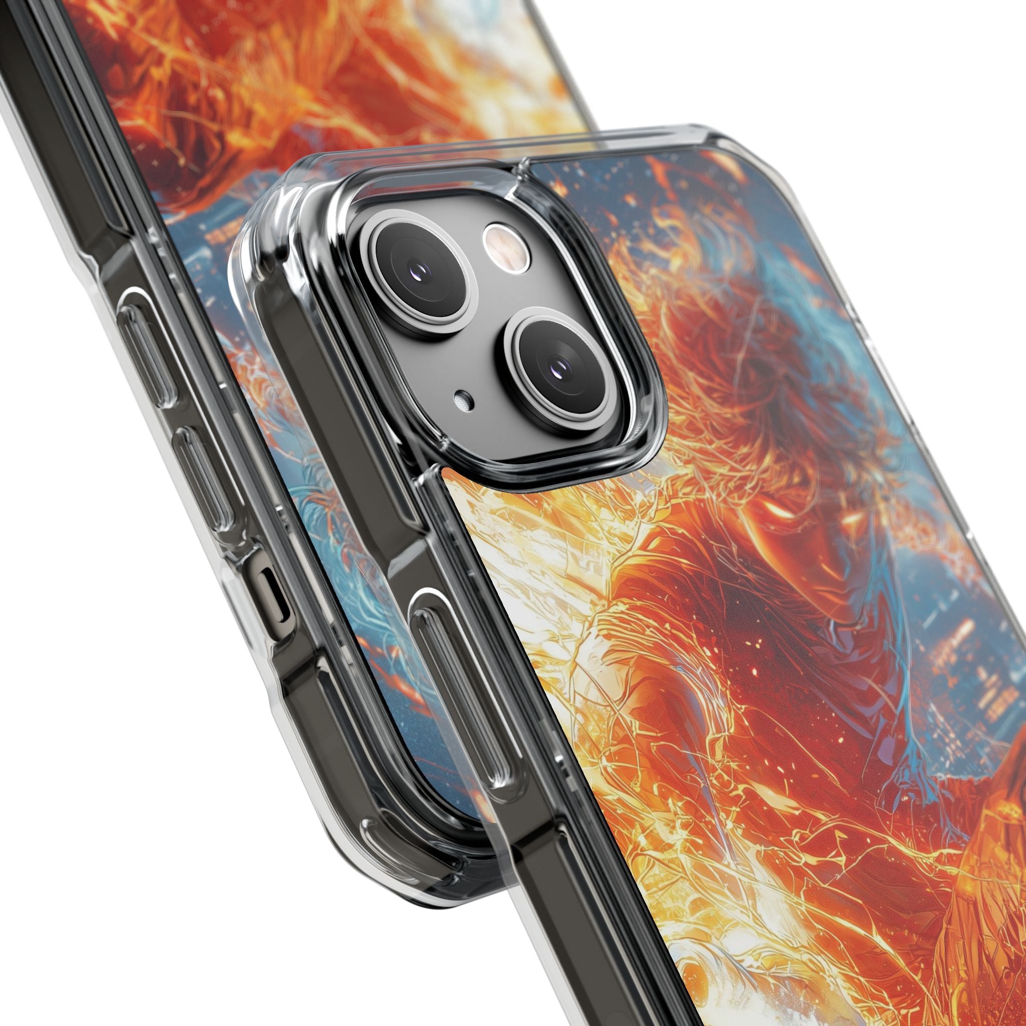 Flames Dance Wildly iPhone Case - Impact