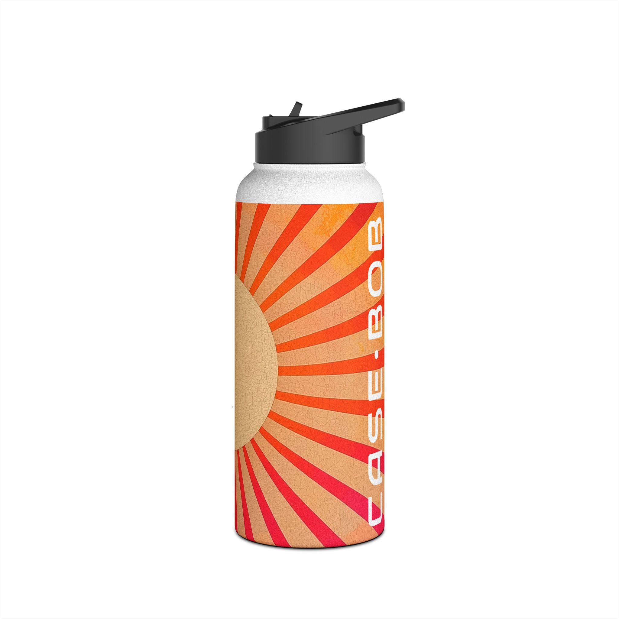 Sunburst Radiance - Stainless Steel Water Bottle