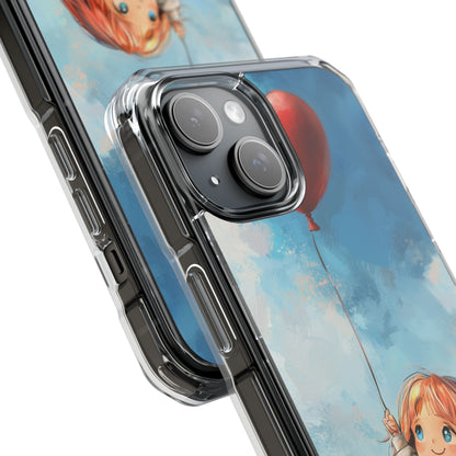 Heart Balloon Whimsy iPhone 15 Case - Impact