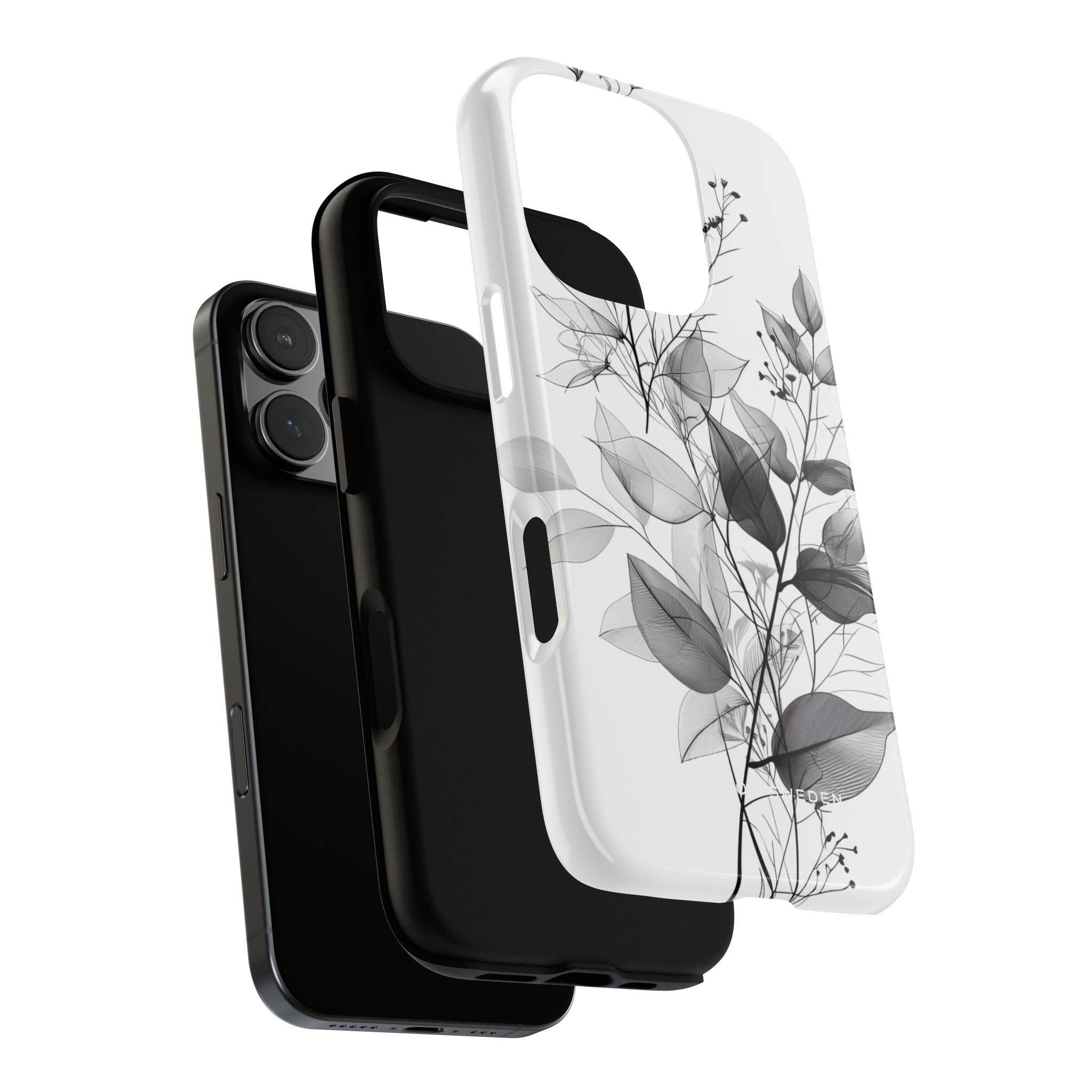 Botanical Line Harmony iPhone 16 - Tough Phone Case