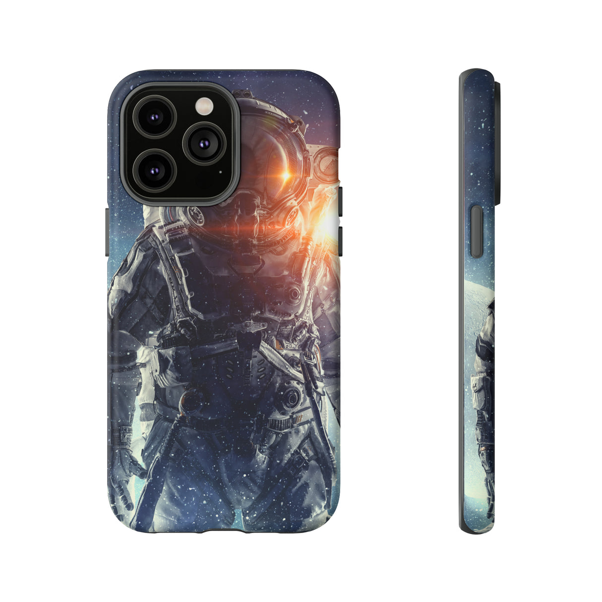 Astronaut in space - Protective Phone Case