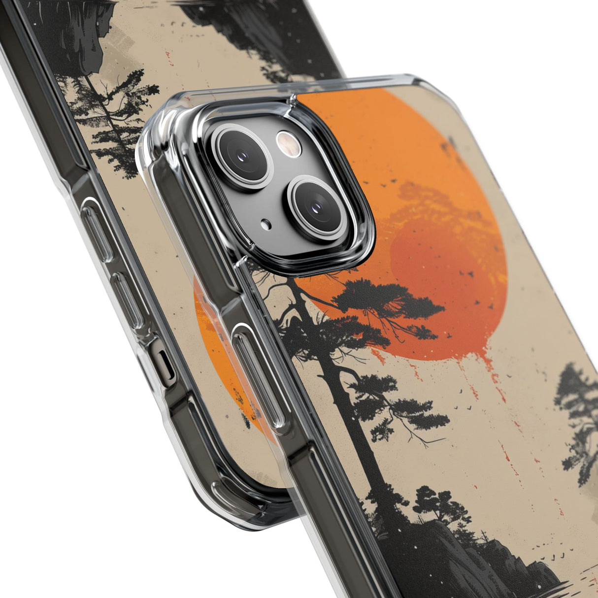 Sunkissed Serenity - Phone Case for iPhone (Clear Impact - Magnetic)