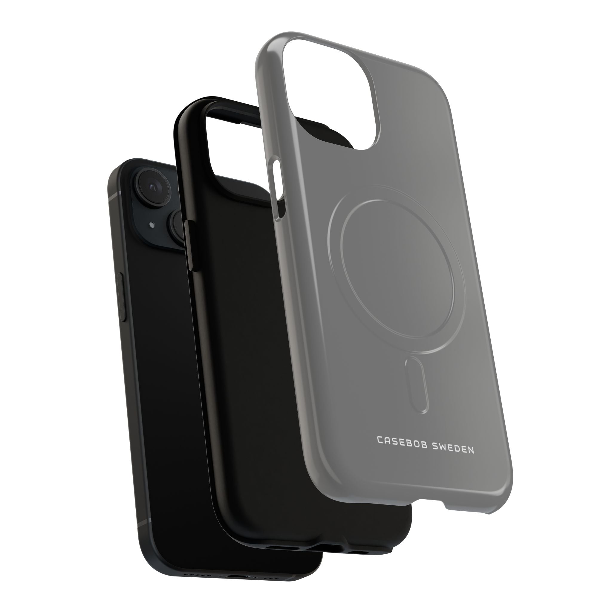 Gray iPhone 15 | Tough+ Phone Case