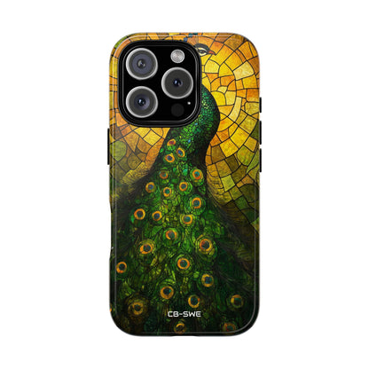 Peacock Spreads Light - iPhone Case