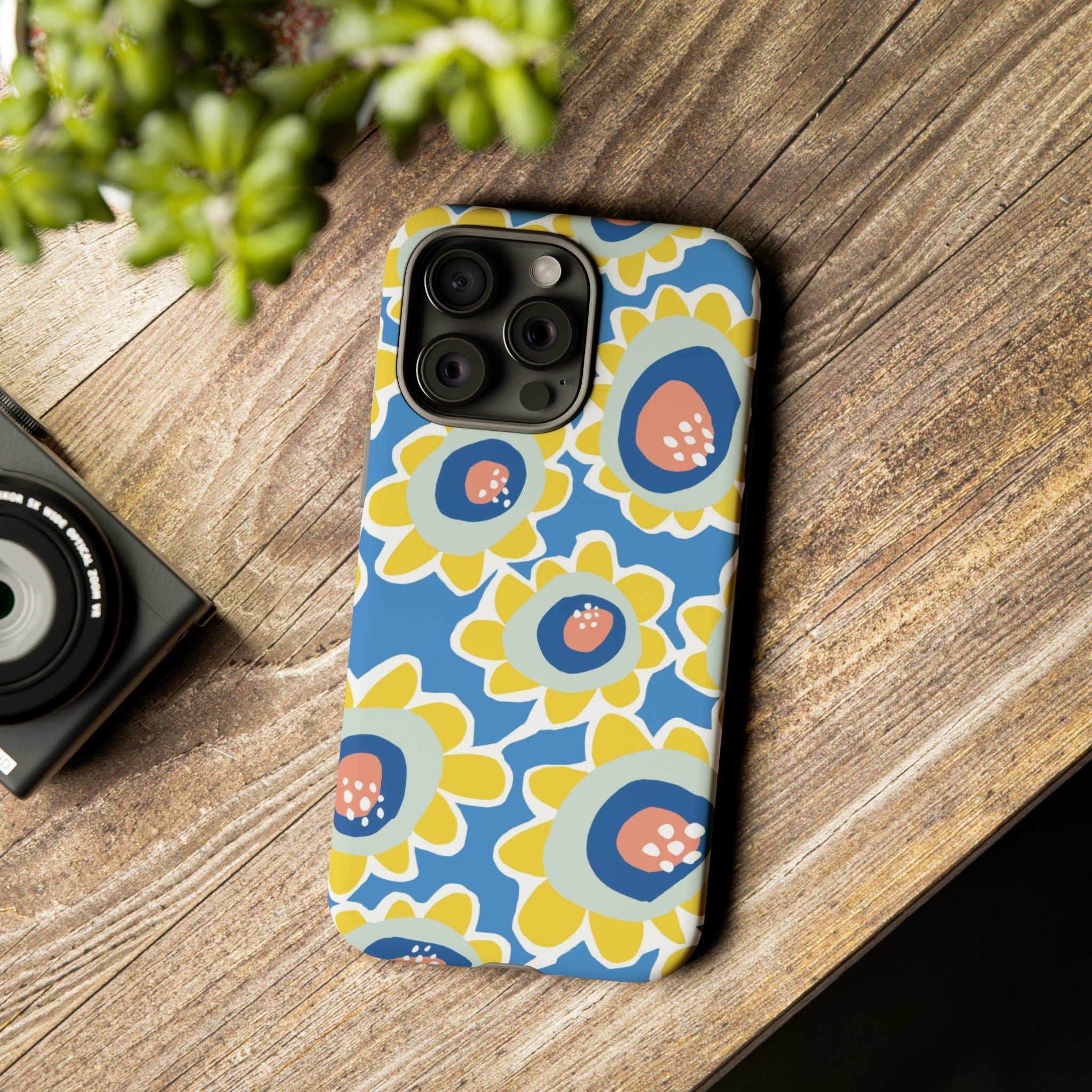 Summer Happy Flower - Protective Phone Case