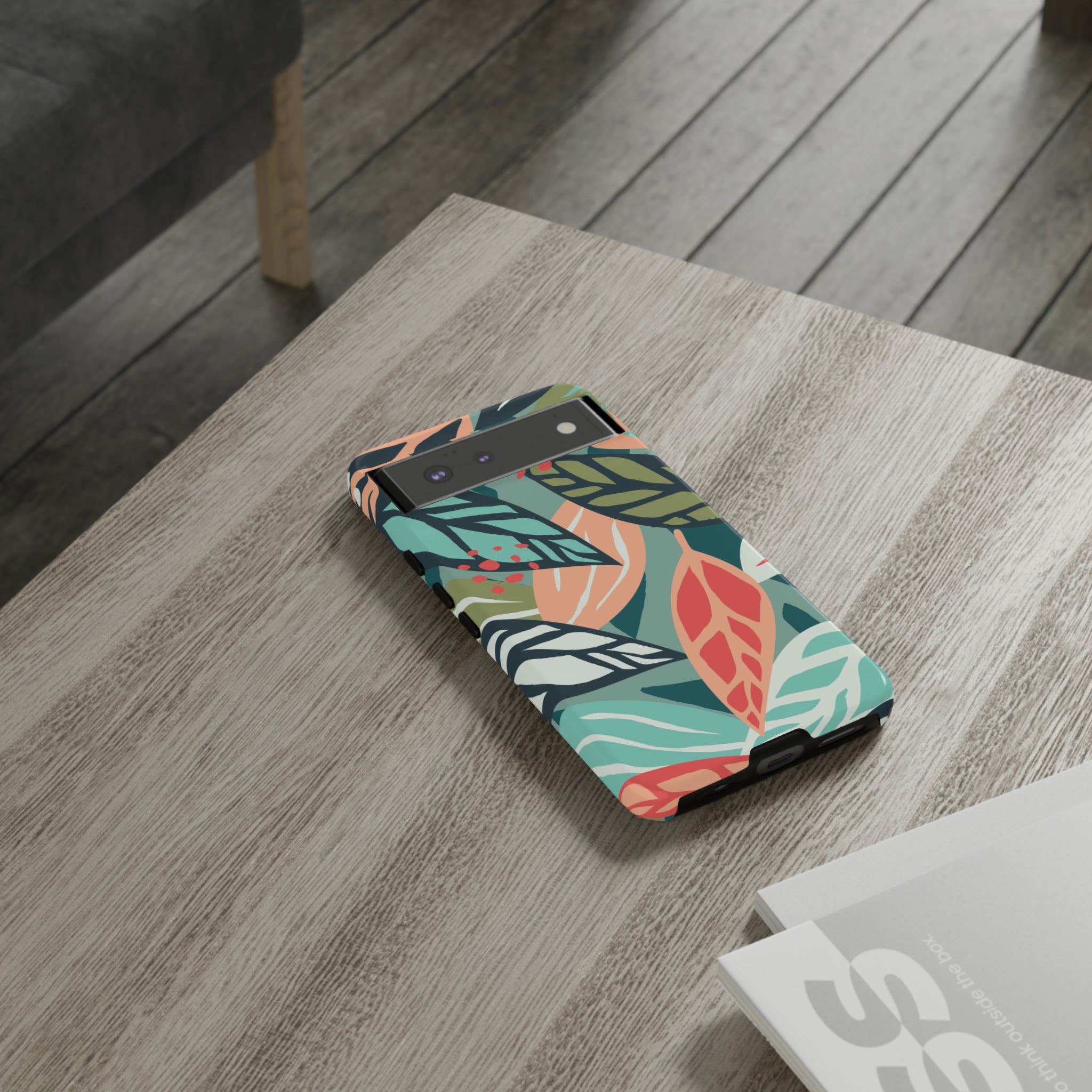 Mixed Tropical Leaf - Protective Phone Case