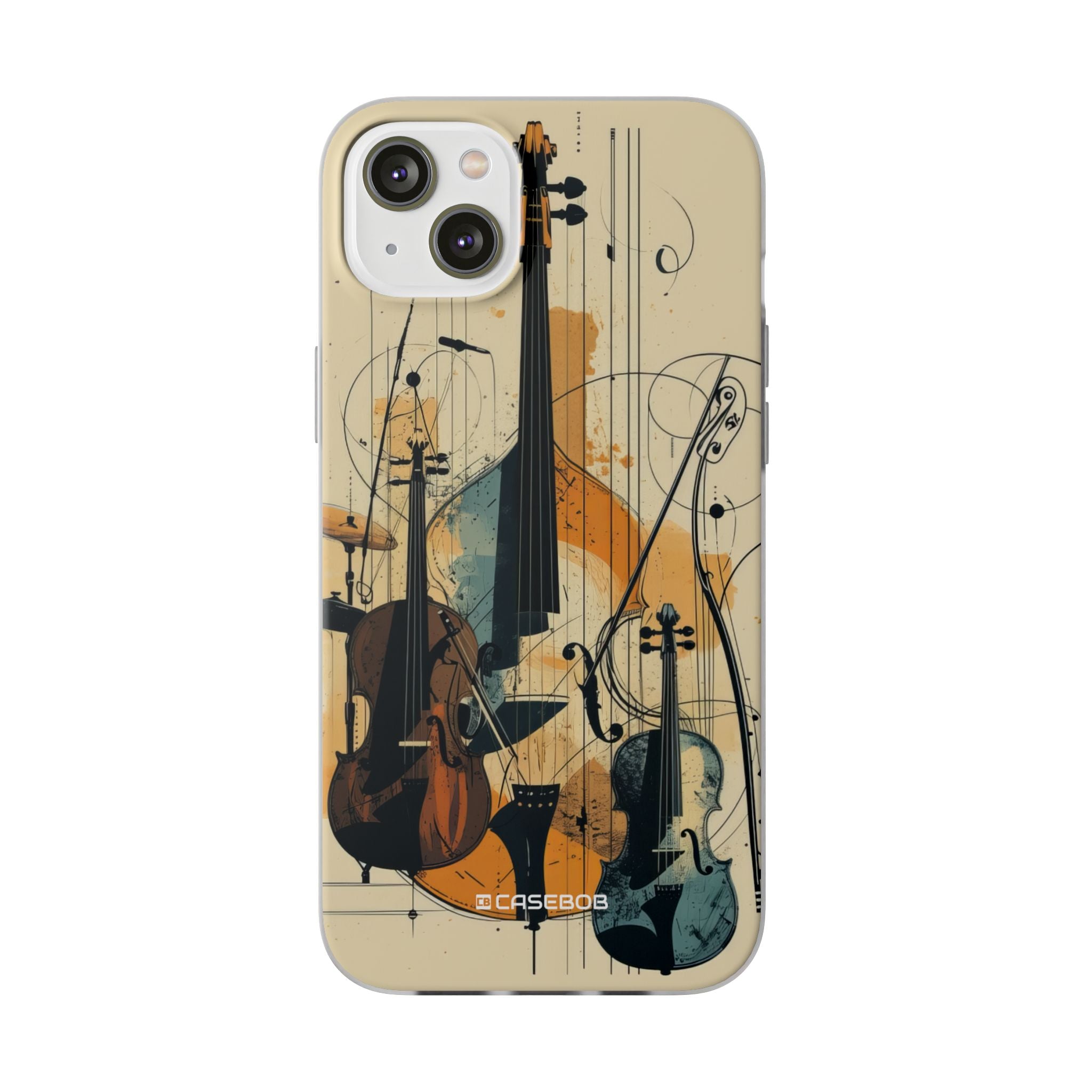 Strings in Motion | Flexible Phone Case for iPhone