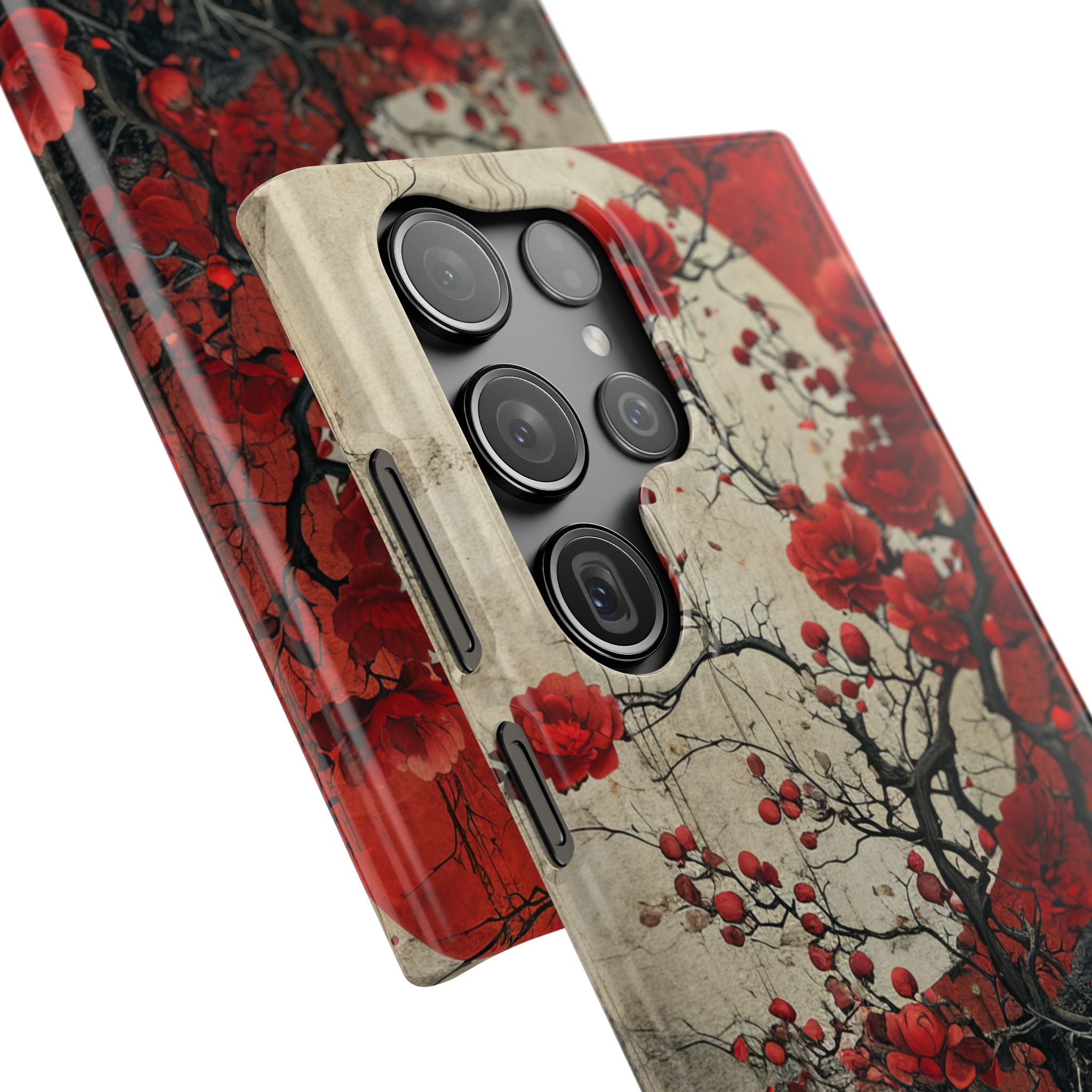 Zen Blossoms in Moonlight Samsung S23 - Slim Phone Case