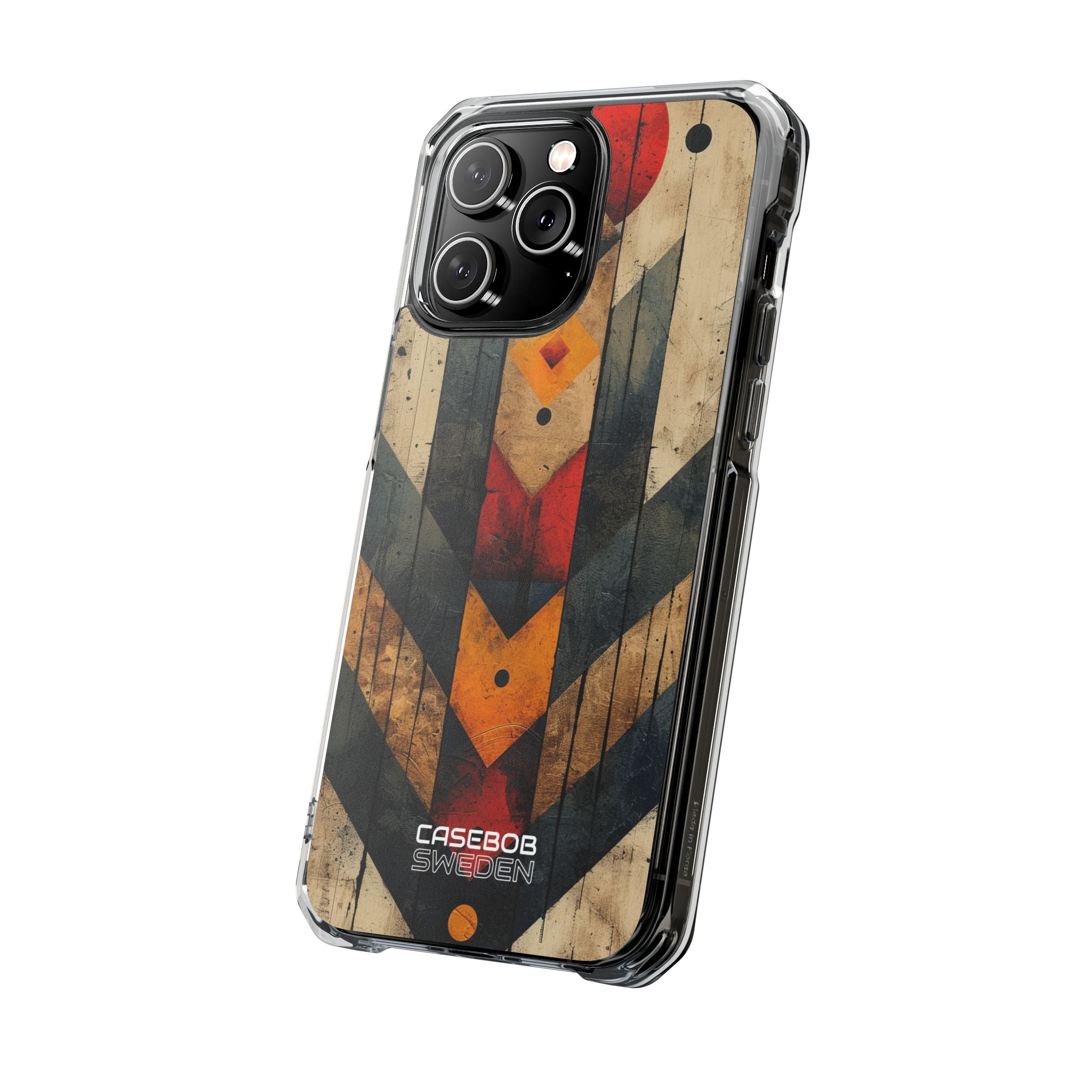 Geometric Fire Rise iPhone 14 - Impact Clear+
