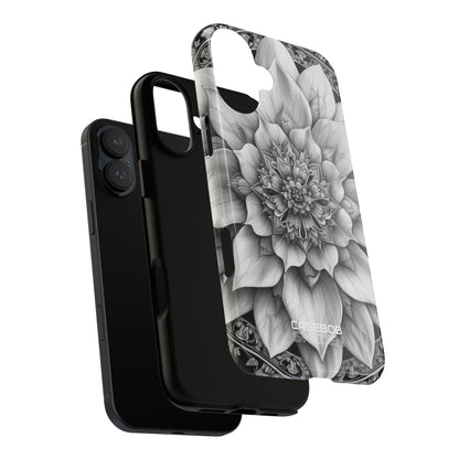 Cosmic Floral Mandala iPhone 16 - Tough