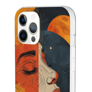 Celestial Duality | Flexible Phone Case for iPhone