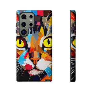 Abstract Kitty Palette - Protective Phone Case