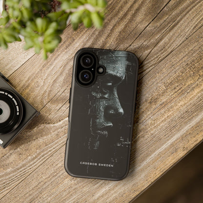 Monochrome Bloom iPhone 16 - Tough Phone Case