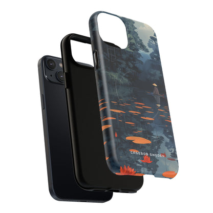 Tranquil Lotus Reflections iPhone 14 | Tough+ Phone Case