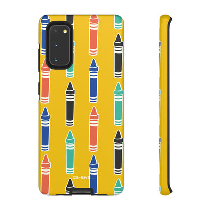 Crayons Dance Joyfully - Samsung Case