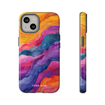 Vibrant Flow iPhone 14 Case - Tough