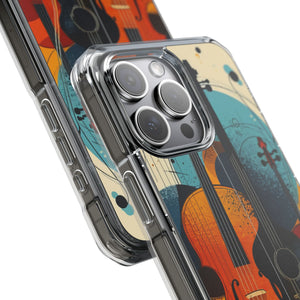 Musical Vortex - Phone Case for iPhone (Clear Impact - Magnetic)