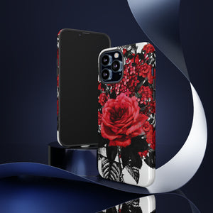 Rola Rose Gothic Flower - Protective Phone Case